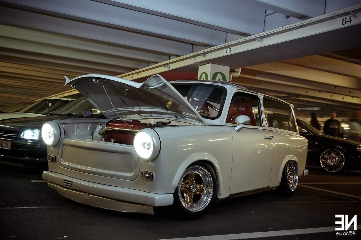 Maybe something a bit different for you guys. Stanced Trabant 601